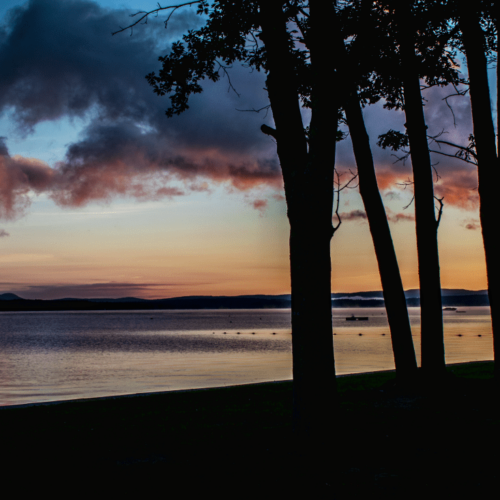 Lake Winnipesaukee & Mountains