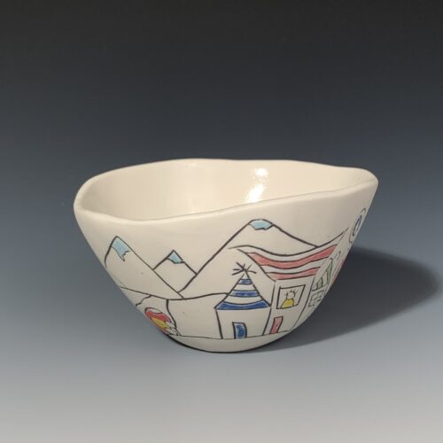 Small Story Bowl - Mountain Village