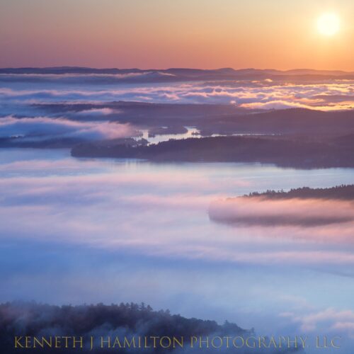 Sunrise Over Winnipesaukee