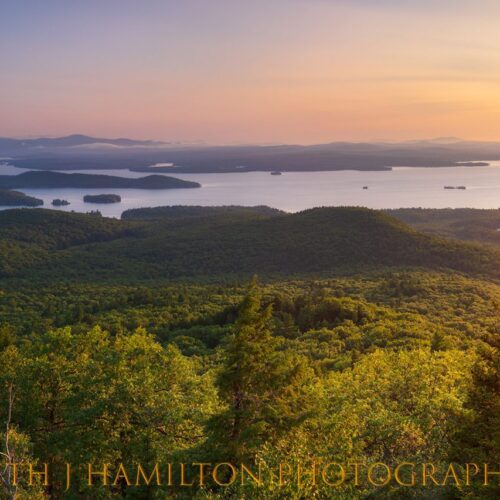 Lake Winnipesaukee from Mt. Major