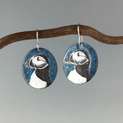 Puffin Earrings
