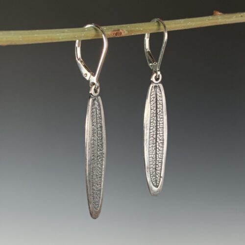 Alternative view of Rosemary Leaf Earrings