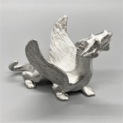 Alternative view of Pewter Winged Dragon