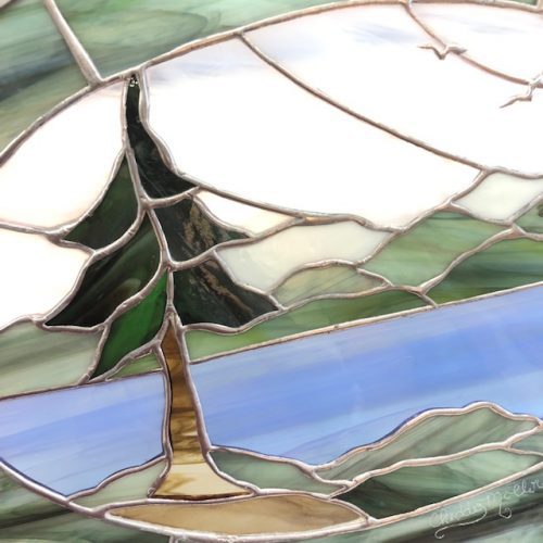 Alternative view of Landscape Stained Glass