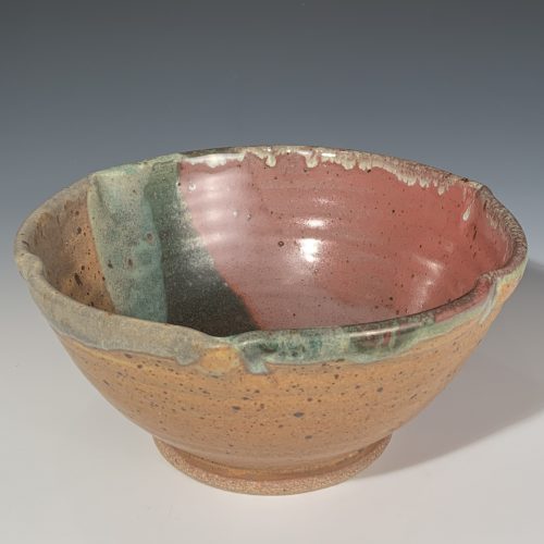 Fluted Stoneware Bowl