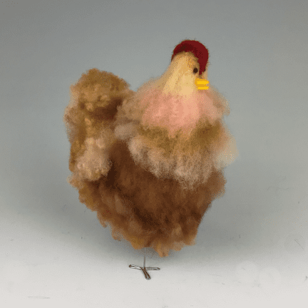 Felted Chicken