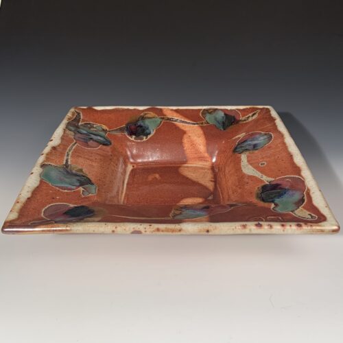 Alternative view of Stoneware Shino Platter