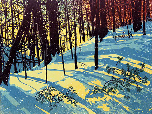 Alternative view of Sunshine Snowfall