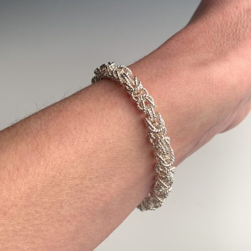 Alternative view of Sterling "Lace" Bracelet