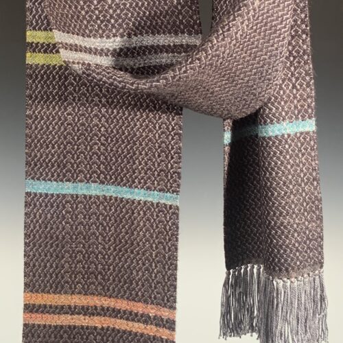 Striped Bamboo Scarf