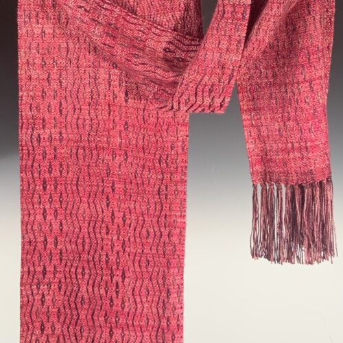 Ruby Toned Bamboo Scarf