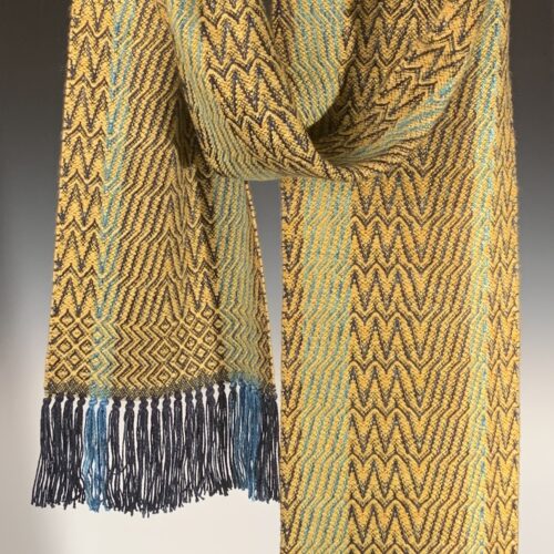 Alternative view of Bamboo Scarf in Empire Yellow