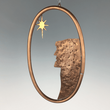 Copper Old Man of the Mountain