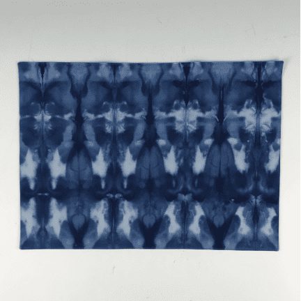 Alternative view of Hand-Dyed Placemat Set