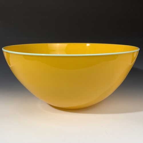 Large Handblown Glass Bowl