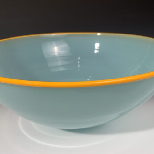 Alternative view of Large Hand Blown Glass Bowl