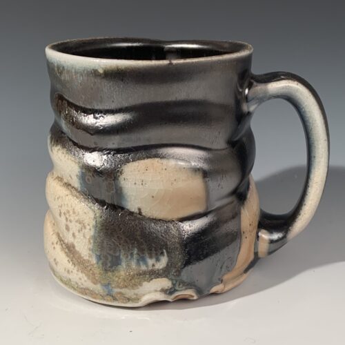 Curvy Woodfired Mug