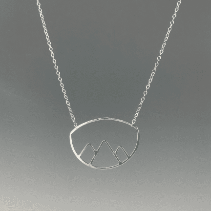 Alternative view of Mountain Pendant Necklace