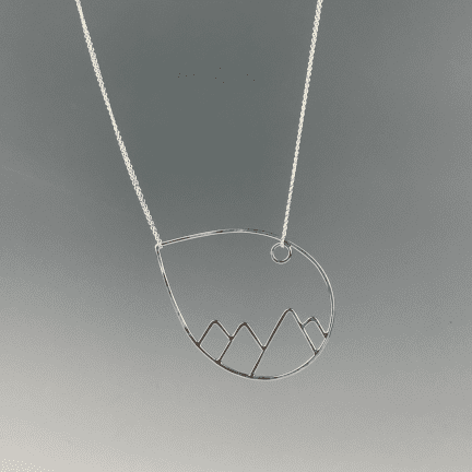 Alternative view of Mountain Pendant Necklace