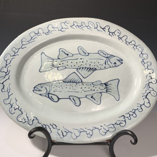Large Oval Fish Platter