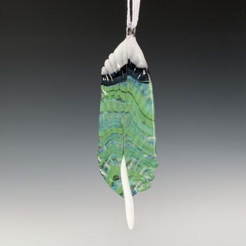 Alternative view of Hummingbird Feather Ornament