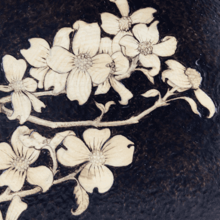 Alternative view of Dogwood Pyrography