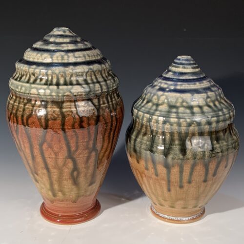 Alternative view of Ash-Glazed Pot