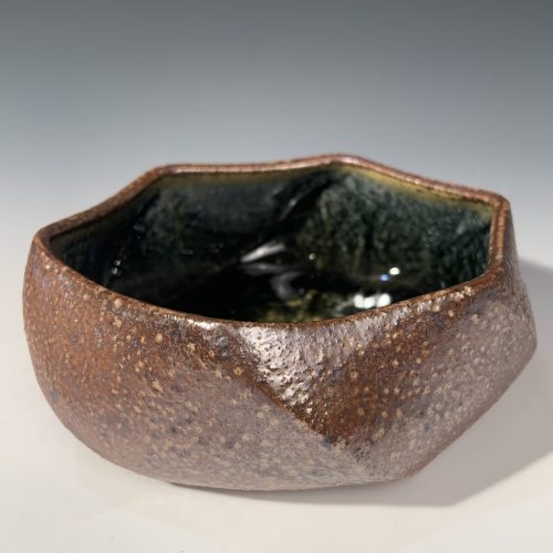 Alternative view of Woodfired Bowl with Midnight Interior