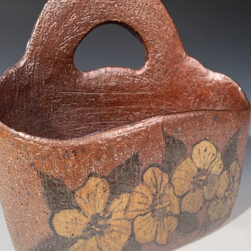Alternative view of Woodfired Flower Basket