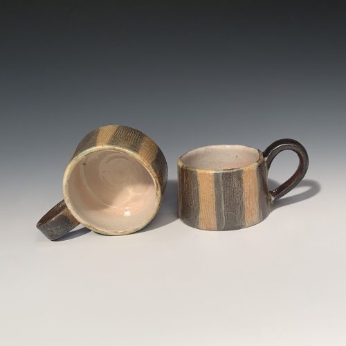 Alternative view of Pair of Woodfired Espresso Cups