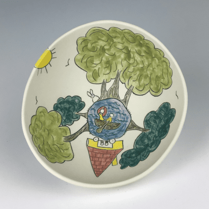 "Canoeing" Story Bowl