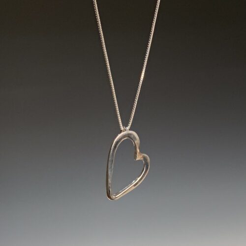 Alternative view of Sterling Silver Heart Pendant