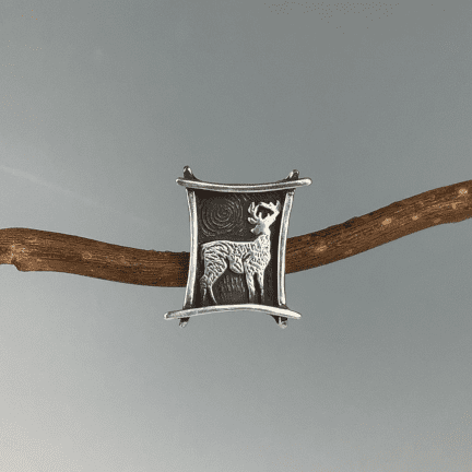 Stag Lapel Pin