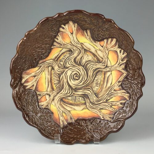 "Woodland Vessels" Shallow Bowl