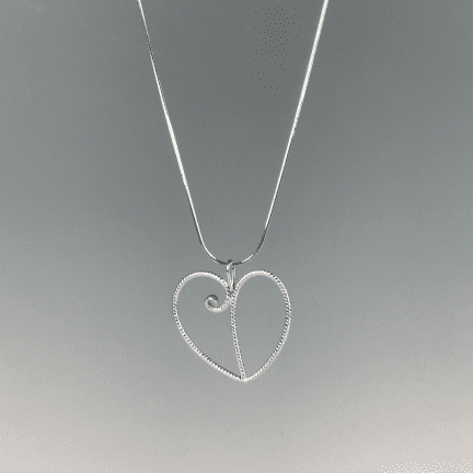 Alternative view of Heart Pendant