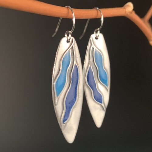 Alternative view of Gentle Current Earrings
