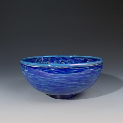 Alternative view of Small Blue Glass Bowl