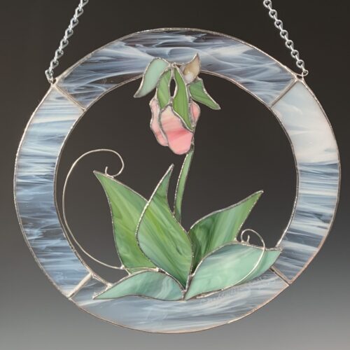 Ladyslipper Stained Glass