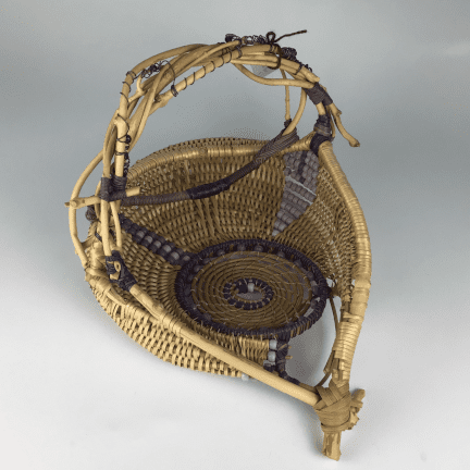 Alternative view of Purple Scoop Basket