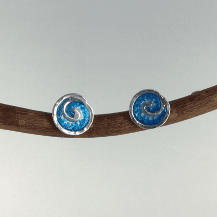 Blue Wave Earrings