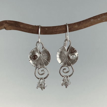 Lily Pad Earrings