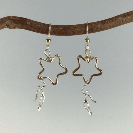 Swing on a Star Earrings