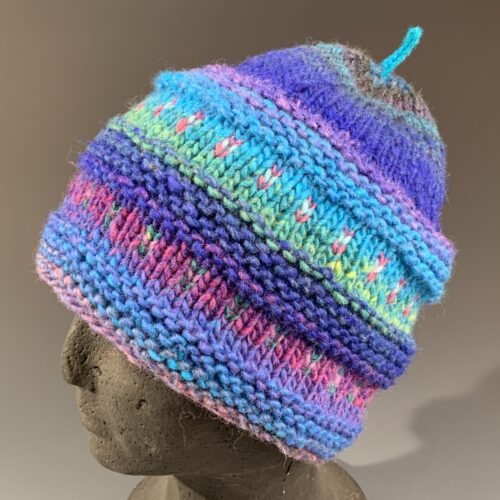 Hand-Knit Wool Hat