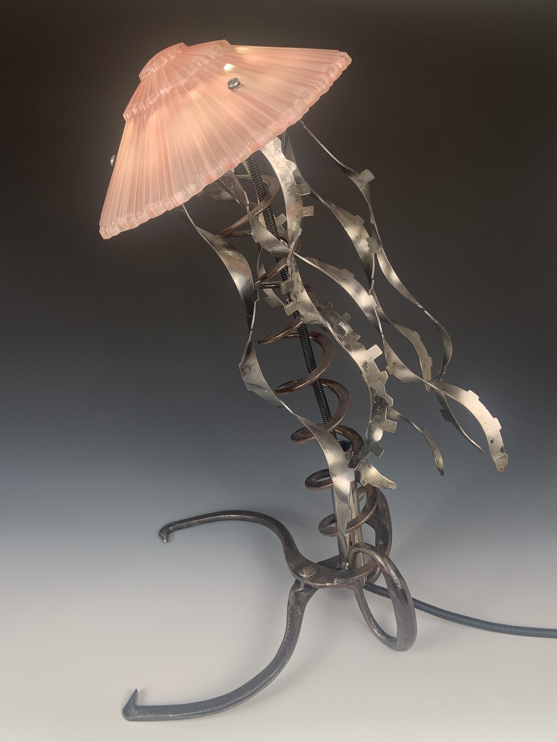 JELLYFISH　コンポート　アンティーク Jellyfish Lamp – League of NH Craftsmen