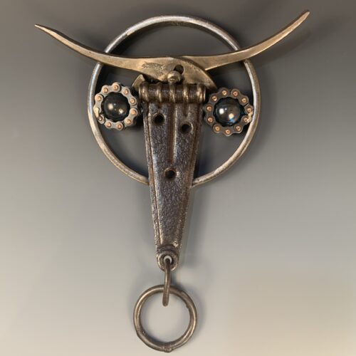 Scrap Metal Wall Sculpture