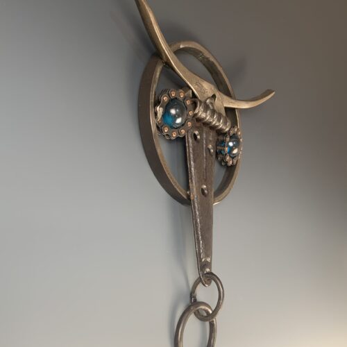 Alternative view of Scrap Metal Wall Sculpture