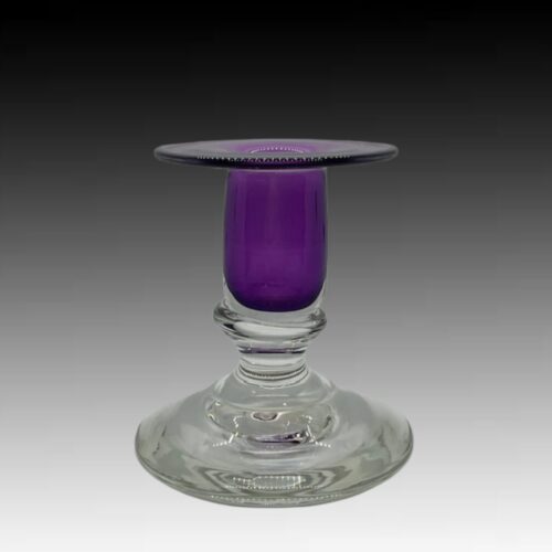 Glass Candlestick