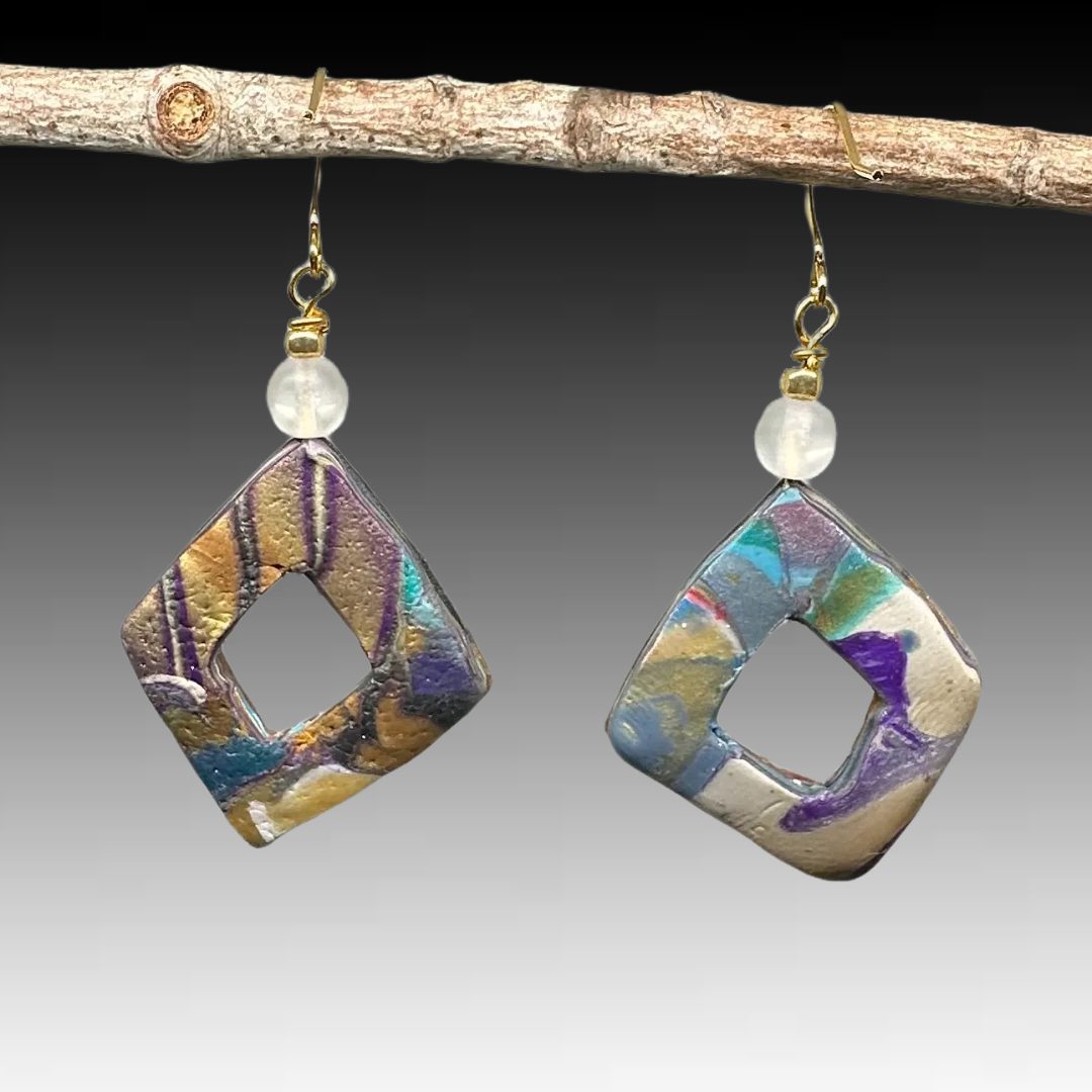 Polymer Clay Earrings - Image 2