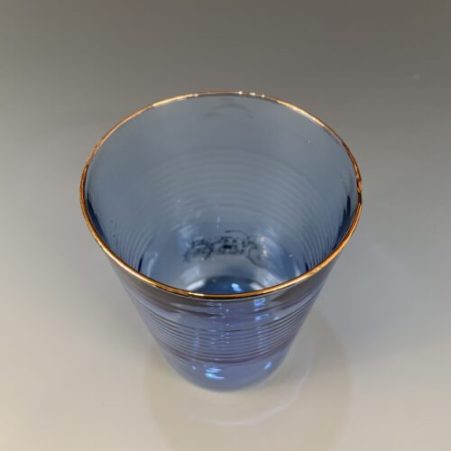 Alternative view of Blue Motorcycle Pint Glass