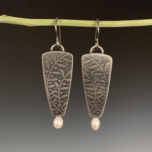 Botanical Textured Earrings